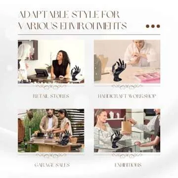 Flexzion Hand Jewelry Holder for Stylish Display of Accessories