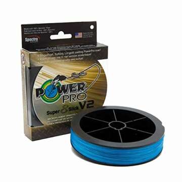 PowerPro Power Pro SSV2 10 Lb 300 Yd Blue Fishing Line