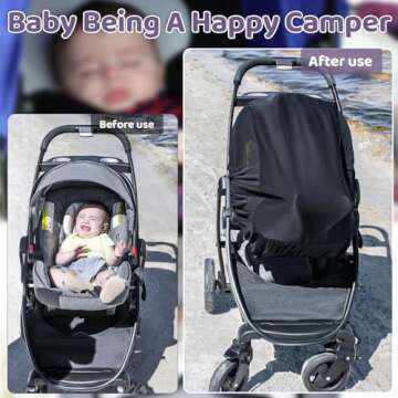 Bayan Stroller Sunshade - Ultimate UV Protection for Babies
