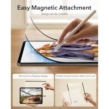 ESR for iPad Air 5/4 Paper-Feel Magnetic Screen Protector(2022/2020, 10.9 Inch) and iPad Pro 11 Inch (2022/2021/2020/2018), Write and Draw Like on Paper, Detachable and Reusable, Matte Finish