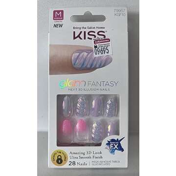 KISS GLAM FANTASY 3D NAILS (PLAY FAVORITES - KGF10)