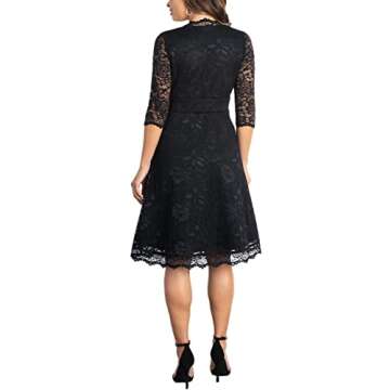 Kiyonna Mademoiselle Lace Dress for Plus Size Women
