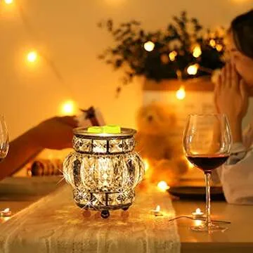 MAXWINER Wax Melt Warmer - Elegant Aroma Enhancer for Home
