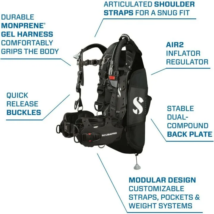 Scubapro Hydros Pro Men's Scuba BCD with Air 2