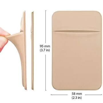 Innovative Sticking Phone Wallet Holder for Cards