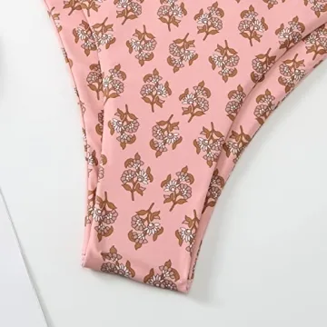 Stylish One Piece Swimsuit with Beach Wrap Skirt