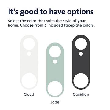 SimpliSafe 1080p Wired Doorbell Home Security System