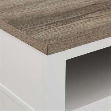 Ameriwood Home Carver Electric Fireplace TV Stand