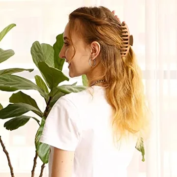 TOCESS Large Hair Claw Clips | Jumbo Clips for Thick Hair