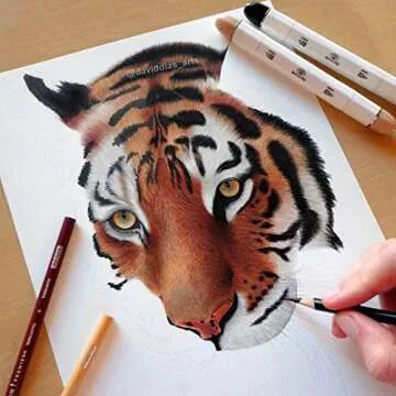 Art-n-Fly 48 Booster Set Brush Markers for Manga Art