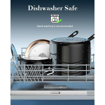 Cook N Home Nonstick Stockpot 10.5-Qt for Perfect Cooking