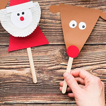 Mr. Pen Jumbo Wooden Craft Sticks 100 Pack for All Craft Needs