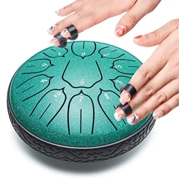 Steel Tongue Drum: 6-inch Musical Instrument for All Ages