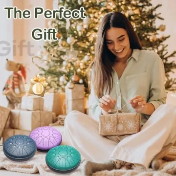 Steel Tongue Drum: 6-inch Musical Instrument for All Ages