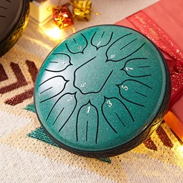 Steel Tongue Drum: 6-inch Musical Instrument for All Ages