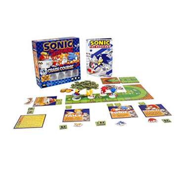 Sonic The Hedgehog Crash Course Board Game – Fast Racing Game by IDW Games for 2-4 Players, Ages 8...