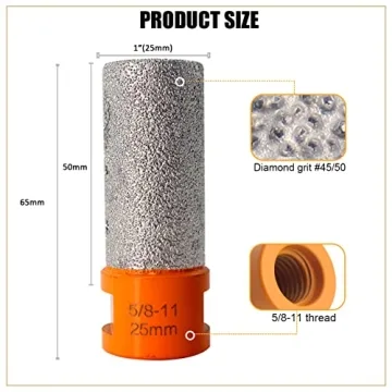 Diamond Beveling Chamfer Bits for Tile and Marble