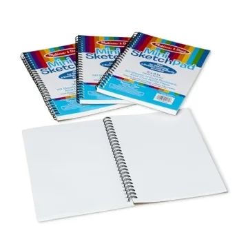 Melissa & Doug Mini-Sketch Pads - Art Journals for Kids