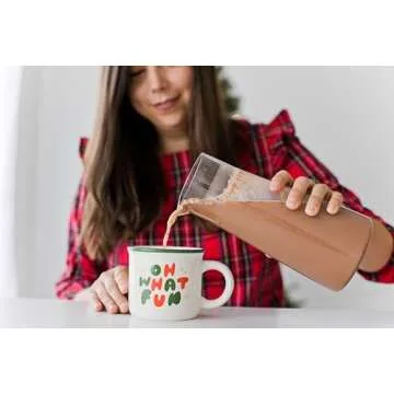 Festive Pearhead Christmas Camper Mug for Holiday Joy