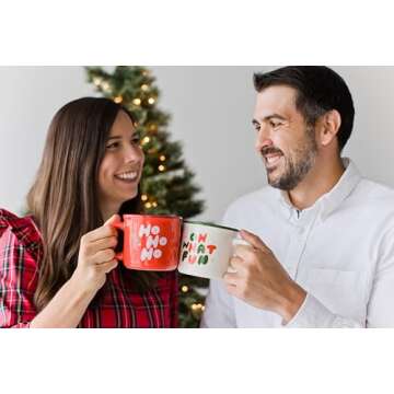 Festive Pearhead Christmas Camper Mug for Holiday Joy