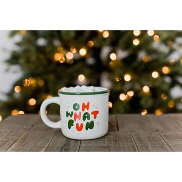 Festive Pearhead Christmas Camper Mug for Holiday Joy
