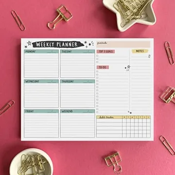 Large Weekly Planning Pad for Ultimate Productivity