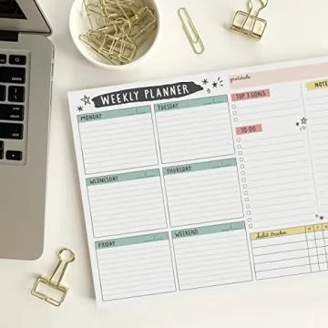 Large Weekly Planning Pad for Ultimate Productivity