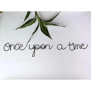 Once Upon a Time Wall Decor for Kids Reading Nook