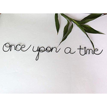 Once Upon a Time Wall Decor for Kids Reading Nook