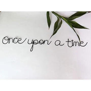 Once Upon a Time Wall Decor for Kids Reading Nook