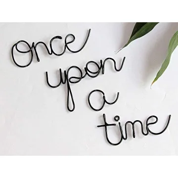 Once Upon a Time Wall Decor for Kids Reading Nook