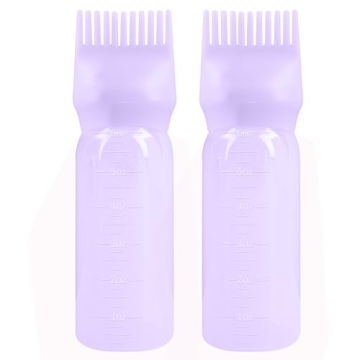 Framendino Root Comb Applicator Bottle - 2 Pack for Effortless Hair Dyeing