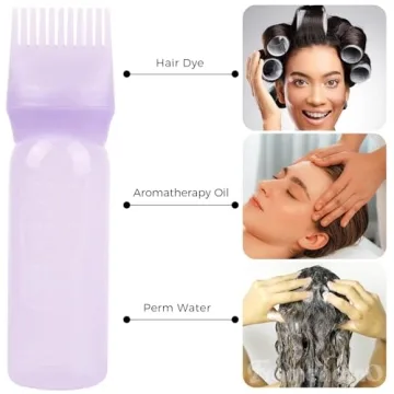 Framendino Root Comb Applicator Bottles for Hair Dye