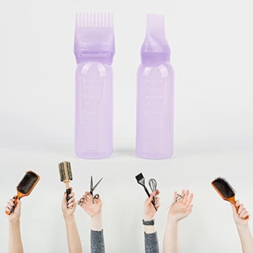 Framendino Root Comb Applicator Bottles for Hair Dye
