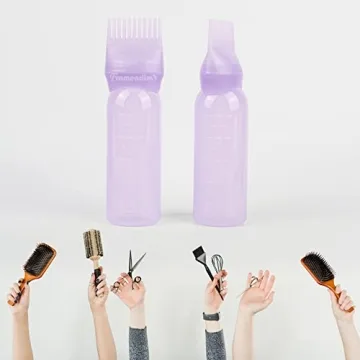 Framendino Root Comb Applicator Bottles for Hair Dye