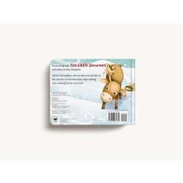 Ten Little Snowmen: A Magical Counting Storybook (A Sensory Math Learning Activity Book for Toddlers) (Magical Counting Storybooks)