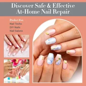 Cote resurface & repair base coat - 0.4oz Nail Stregthener - Nail Repair for Damaged Nails - Post Gel & Acrylic Removal Nail Care - Vegan Non Toxic w/ Lavender Ginseng & Calcium Fluoride