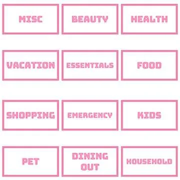 A6 Glitter Budget Binder with 12 Printed Budget Envelopes & Expense Budget Sheets Calendar, Planner/Money Organizer for Cash, Cash Envelopes for Budgeting and Saving Money