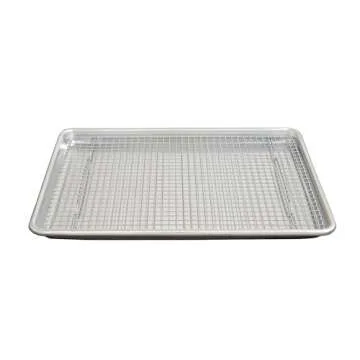 Mrs. Anderson’s Baking Professional Half Sheet Baking and Cooling Rack, 16.5 x 11.75-Inches