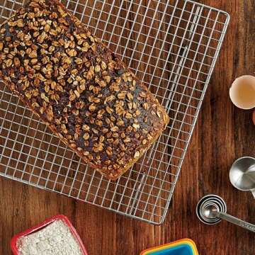 Mrs. Anderson’s Baking Professional Half Sheet Baking and Cooling Rack, 16.5 x 11.75-Inches