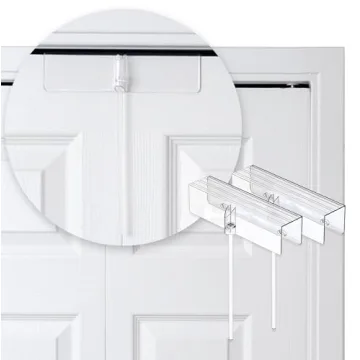 2-Pack Safety Innovations Bi-fold Door Lock - Child & Pet Proof Closet Protection