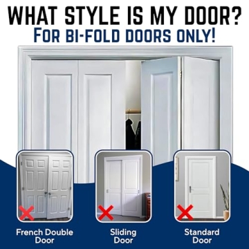 Child Pet Proof Bi-fold Door Lock Tool-Free Installation