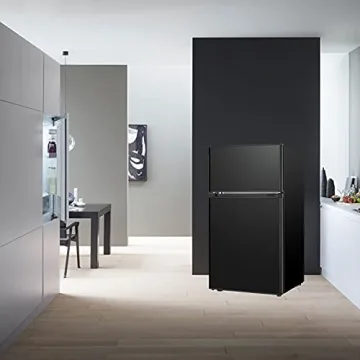 HAILANG 3.2 Cu.ft Mini Fridge with Freezer for Dorms