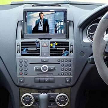 ZOSTLAND Cute Car Air Vent Clip Decoration,Car Air Fresheners, Funny Automotive Interior Decoration Accessories, Personalized Car Decor Gift for women,men (4pcs Alien)