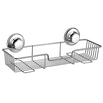ARCCI Powerful Suction Cup Shower Caddy: Easy Installation, Rustproof Design for Any Bath or Kitchen