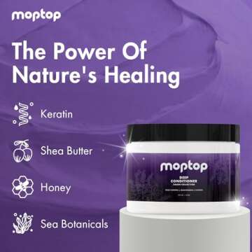 MopTop Deep Conditioner Hair Mask for Damaged Hair