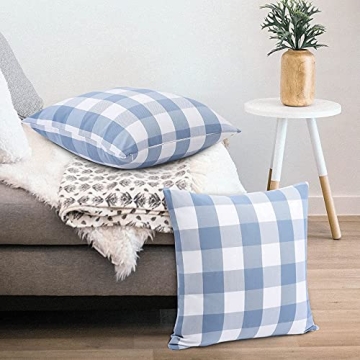 CAROMIO Buffalo Check Throw Pillow Covers Set of 2