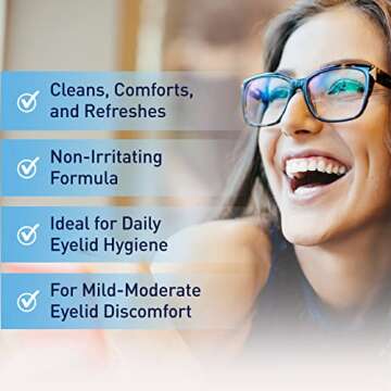 OCuSOFT Eyelid Cleanser Wipes - Gentle and Effective Care