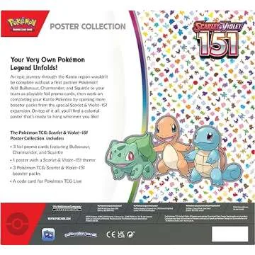 Pokemon TCG Scarlet & Violet 3.5 Pokemon 151 Poster Collection