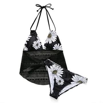 BIKINX Women's Sexy Color Block Swimsuit for Curvy Women